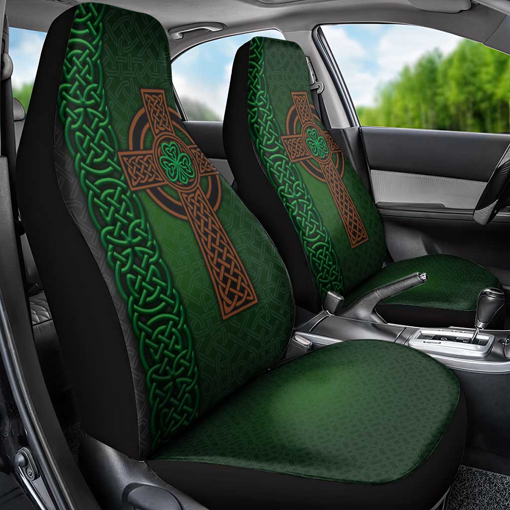 Ireland Celtic Knot and Clover Design Car Seat Cover