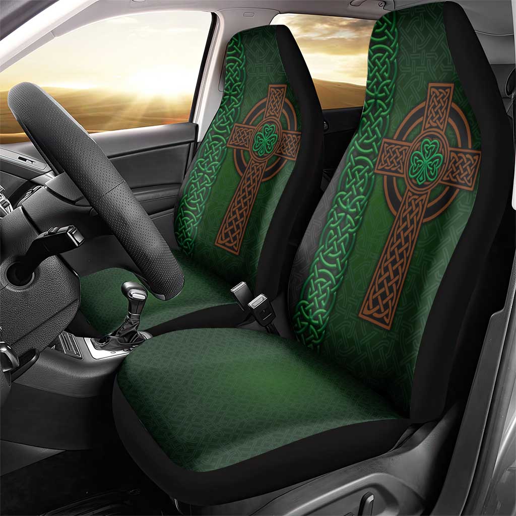 Ireland Celtic Knot and Clover Design Car Seat Cover