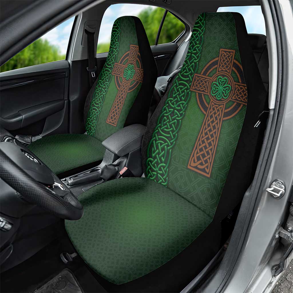 Ireland Celtic Knot and Clover Design Car Seat Cover