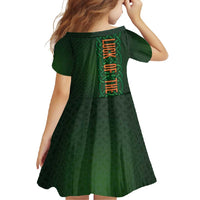 Ireland Celtic Knot and Clover Design Family Matching Off Shoulder Maxi Dress and Hawaiian Shirt