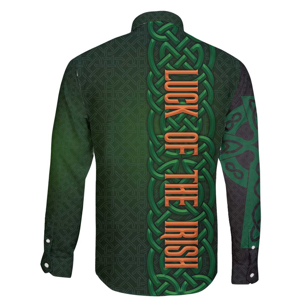 Ireland Celtic Knot and Clover Design Family Matching Tank Maxi Dress and Hawaiian Shirt