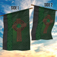 Ireland Celtic Knot and Clover Design Garden Flag