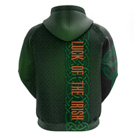 Ireland Celtic Knot and Clover Design Hoodie