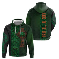 Ireland Celtic Knot and Clover Design Hoodie