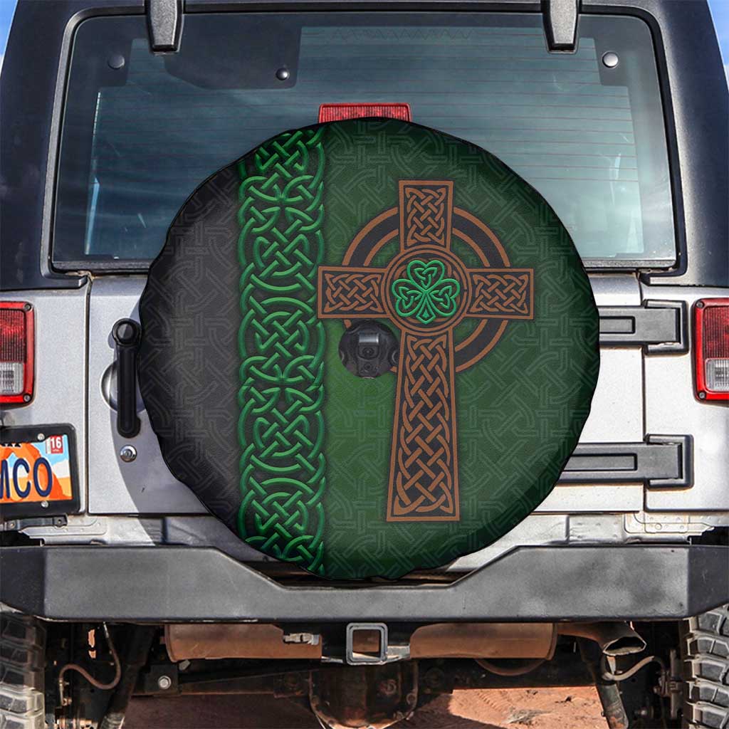 Ireland Celtic Knot and Clover Design Spare Tire Cover