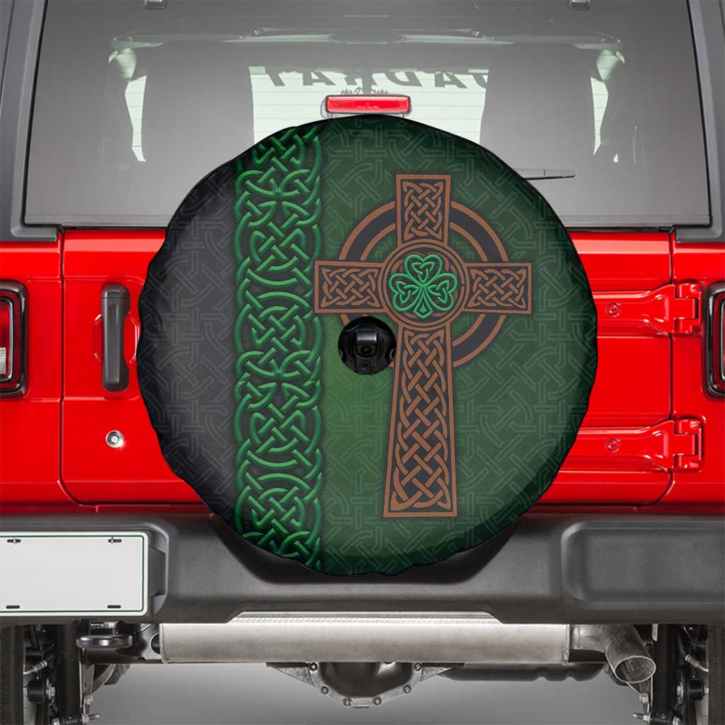 Ireland Celtic Knot and Clover Design Spare Tire Cover