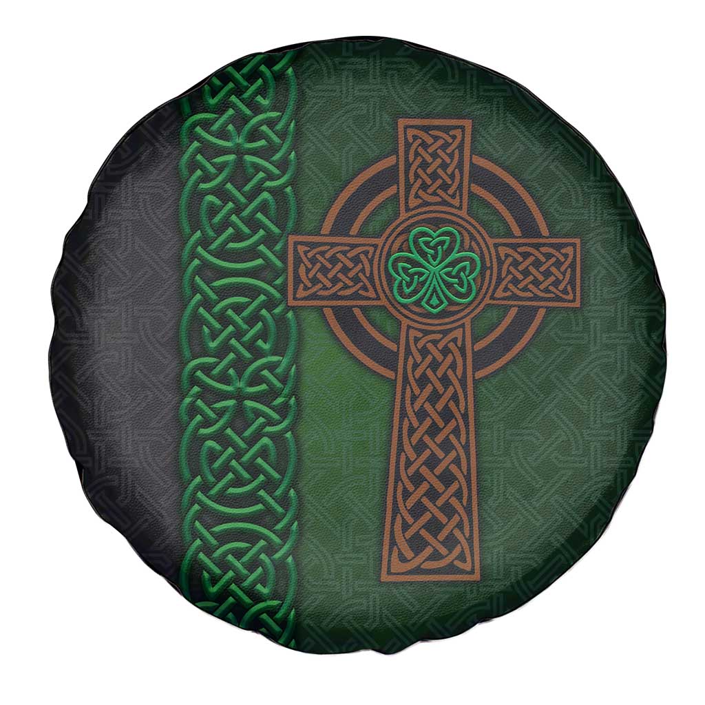 Ireland Celtic Knot and Clover Design Spare Tire Cover