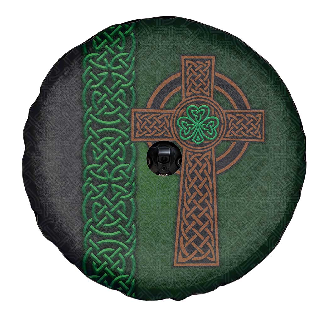 Ireland Celtic Knot and Clover Design Spare Tire Cover