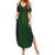 Ireland Celtic Knot and Clover Design Summer Maxi Dress