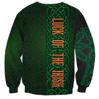 Ireland Celtic Knot and Clover Design Sweatshirt
