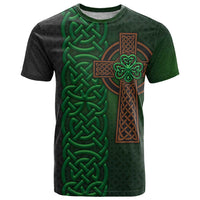 Ireland Celtic Knot and Clover Design T Shirt