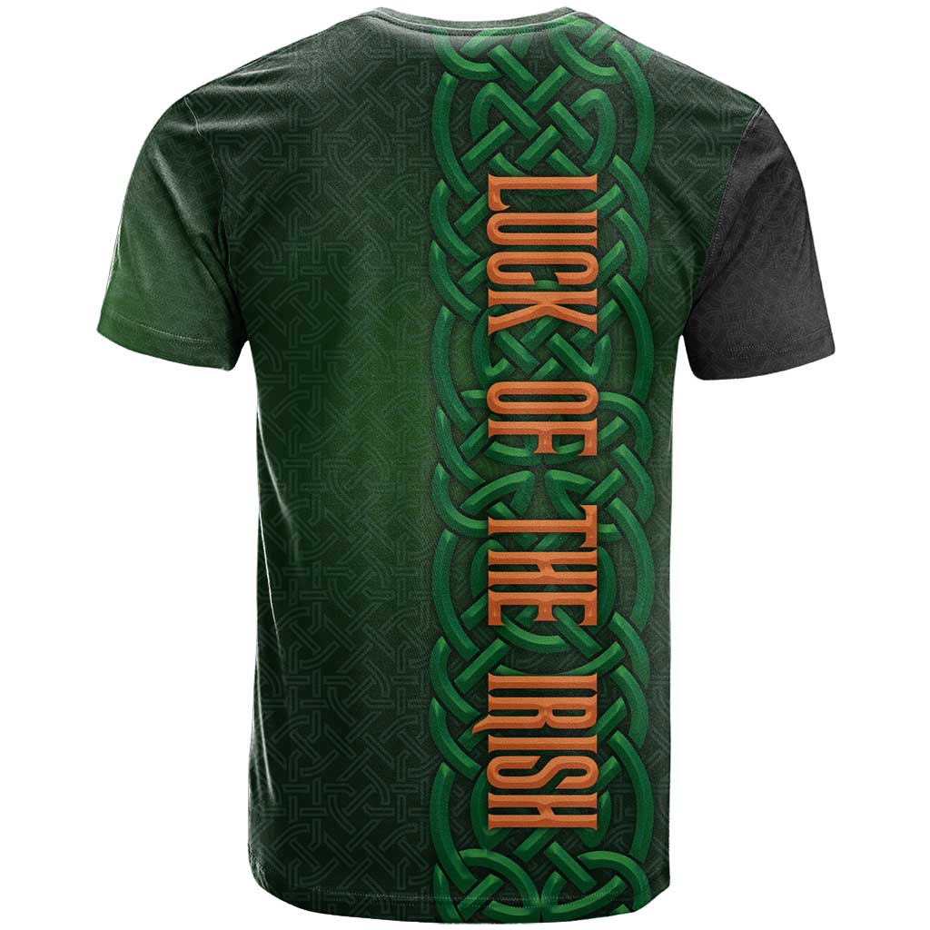 Ireland Celtic Knot and Clover Design T Shirt