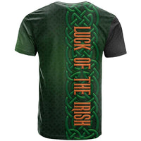 Ireland Celtic Knot and Clover Design T Shirt