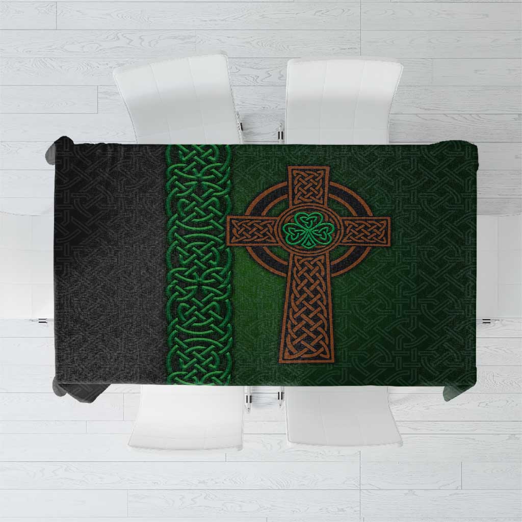 Ireland Celtic Knot and Clover Design Tablecloth