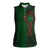 Ireland Celtic Knot and Clover Design Women Sleeveless Polo Shirt