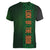 Ireland Celtic Knot and Clover Design Women V-Neck T-Shirt
