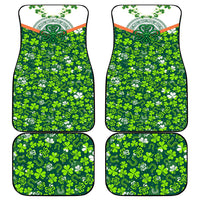 Celtic Knot and Clover Ireland - Inspired Design Car Mats