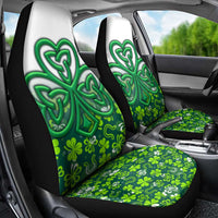 Celtic Knot and Clover Ireland - Inspired Design Car Seat Cover