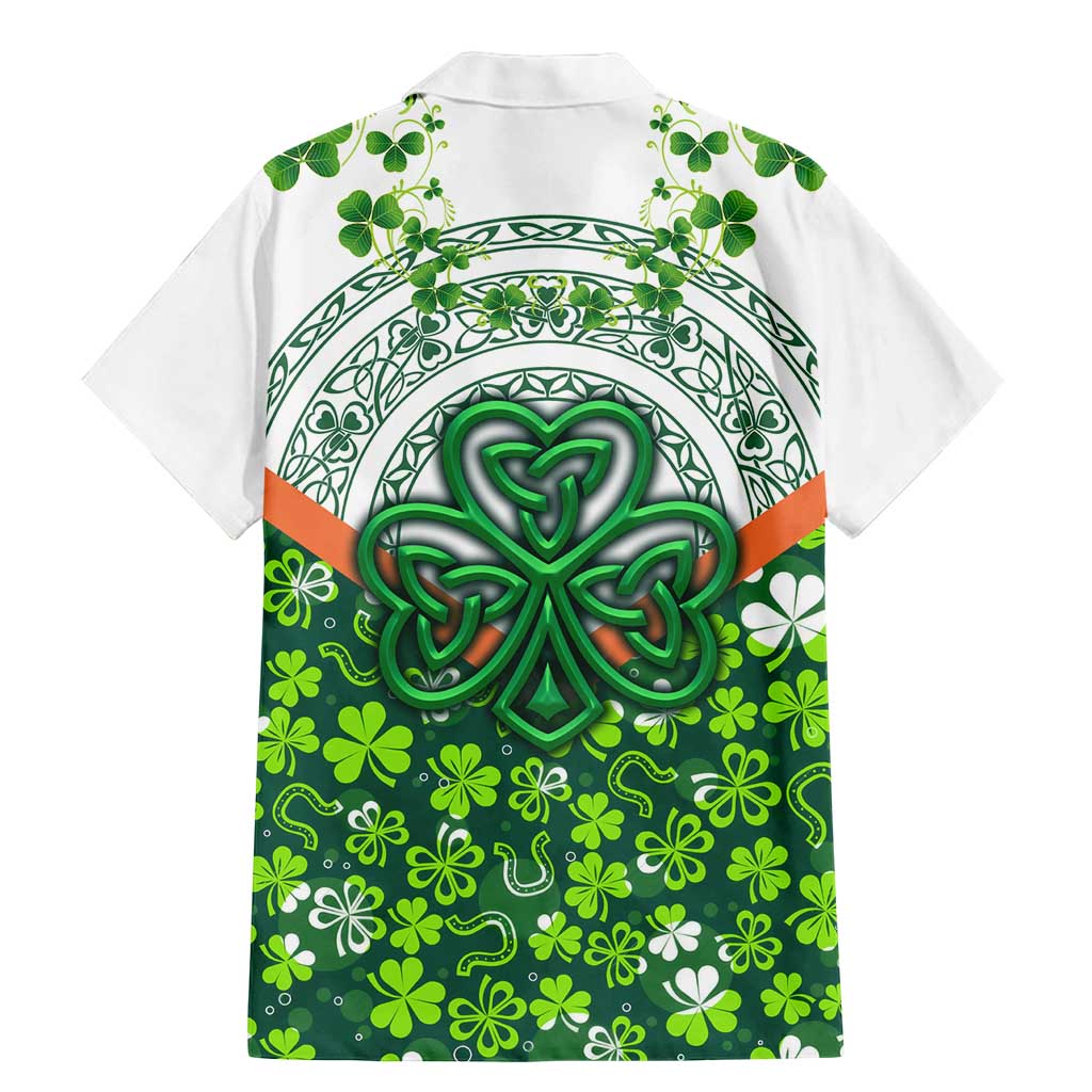 Celtic Knot and Clover Ireland - Inspired Design Family Matching Mermaid Dress and Hawaiian Shirt