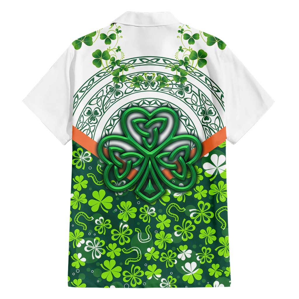 Celtic Knot and Clover Ireland - Inspired Design Hawaiian Shirt