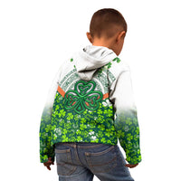 Celtic Knot and Clover Ireland - Inspired Design Kid Hoodie