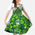 Celtic Knot and Clover Ireland - Inspired Design Kid Short Sleeve Dress