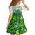 Celtic Knot and Clover Ireland - Inspired Design Kid Short Sleeve Dress