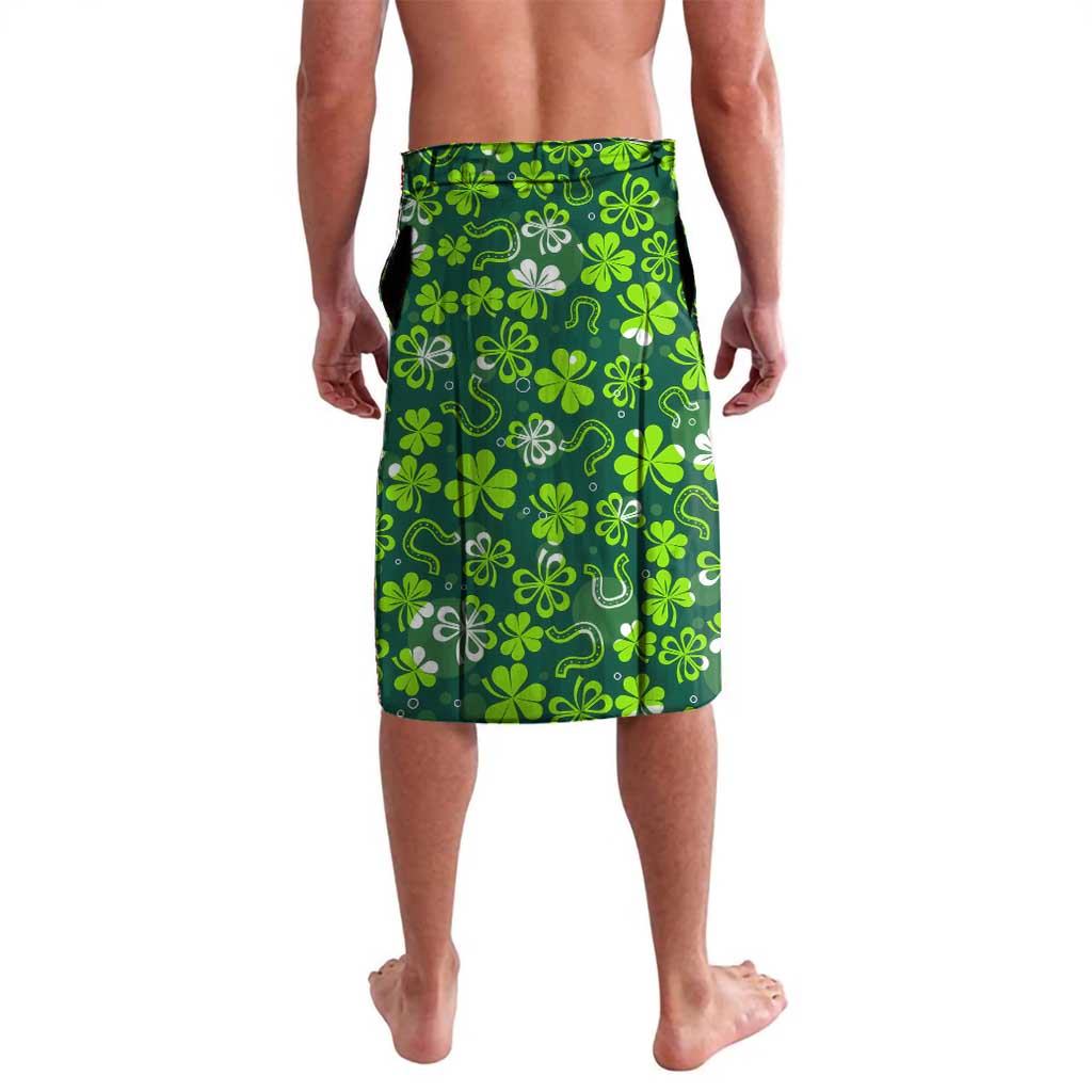 Celtic Knot and Clover Ireland - Inspired Design Lavalava