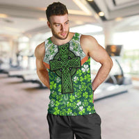 Celtic Knot and Clover Ireland - Inspired Design Men Tank Top