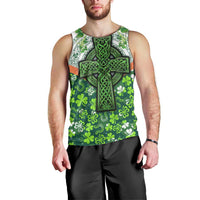 Celtic Knot and Clover Ireland - Inspired Design Men Tank Top