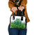 Celtic Knot and Clover Ireland - Inspired Design Shoulder Handbag
