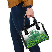 Celtic Knot and Clover Ireland - Inspired Design Shoulder Handbag