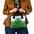Celtic Knot and Clover Ireland - Inspired Design Shoulder Handbag