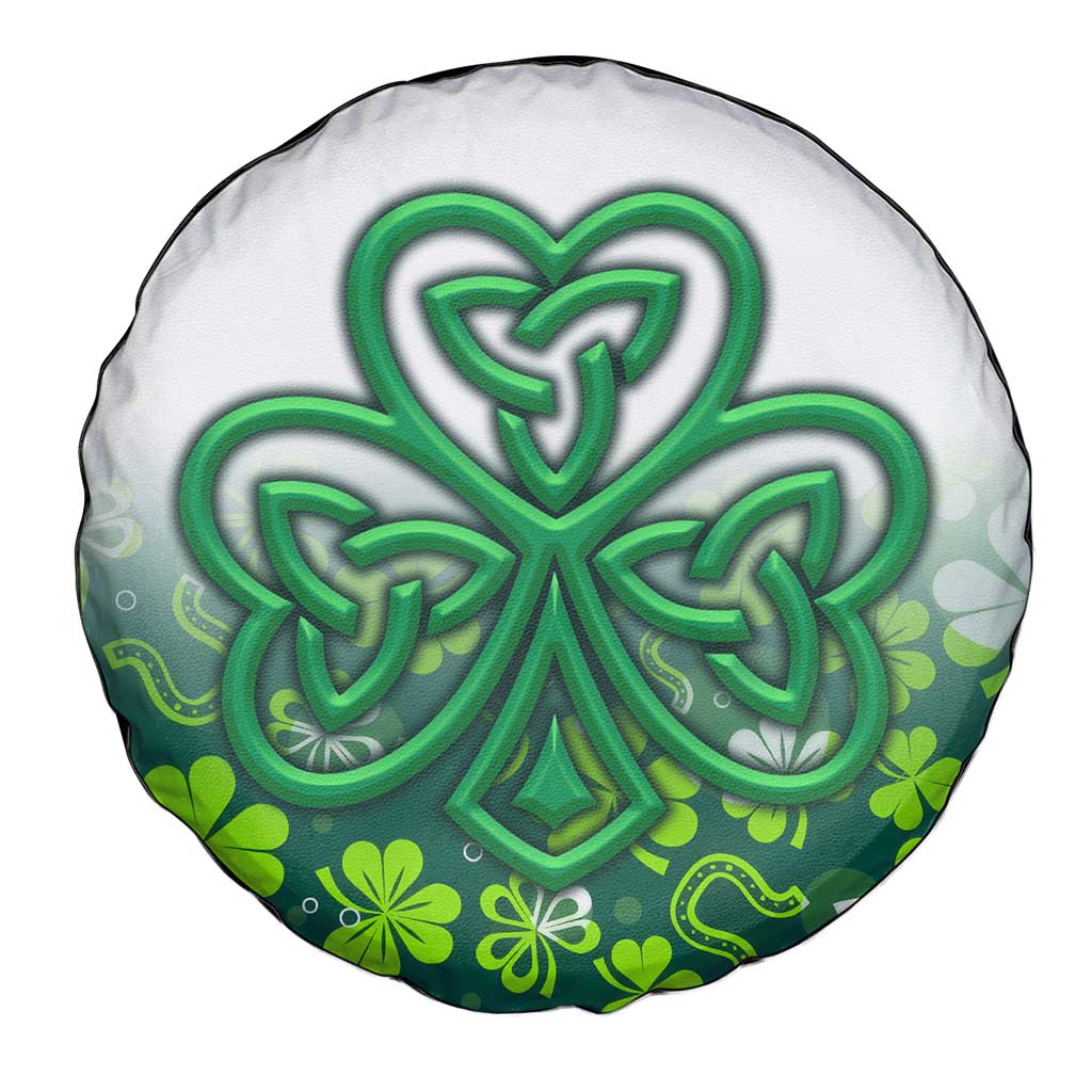 Celtic Knot and Clover Ireland - Inspired Design Spare Tire Cover