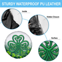 Celtic Knot and Clover Ireland - Inspired Design Spare Tire Cover