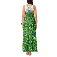 Celtic Knot and Clover Ireland - Inspired Design Tank Maxi Dress
