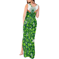 Celtic Knot and Clover Ireland - Inspired Design Tank Maxi Dress