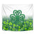 Celtic Knot and Clover Ireland - Inspired Design Tapestry