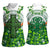 Celtic Knot and Clover Ireland - Inspired Design Women Sleeveless Polo Shirt