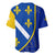 Bosnia and Herzegovina Baseball Jersey Flag and Coat of Arms Hoodie – Unique Combination Design