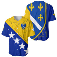 Bosnia and Herzegovina Baseball Jersey Flag and Coat of Arms Hoodie – Unique Combination Design