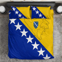 Bosnia and Herzegovina Bedding Set Flag and Coat of Arms Hoodie – Unique Combination Design