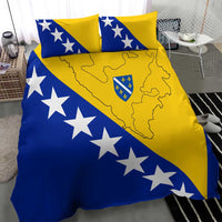 Bosnia and Herzegovina Bedding Set Flag and Coat of Arms Hoodie – Unique Combination Design