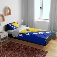 Bosnia and Herzegovina Bedding Set Flag and Coat of Arms Hoodie – Unique Combination Design