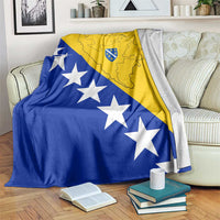 Bosnia and Herzegovina Blanket Flag and Coat of Arms Hoodie – Unique Combination Design