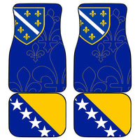 Bosnia and Herzegovina Car Mats Flag and Coat of Arms Hoodie – Unique Combination Design
