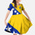Bosnia and Herzegovina Family Matching Puletasi and Hawaiian Shirt Flag and Coat of Arms Hoodie – Unique Combination Design