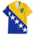 Bosnia and Herzegovina Family Matching Puletasi and Hawaiian Shirt Flag and Coat of Arms Hoodie – Unique Combination Design