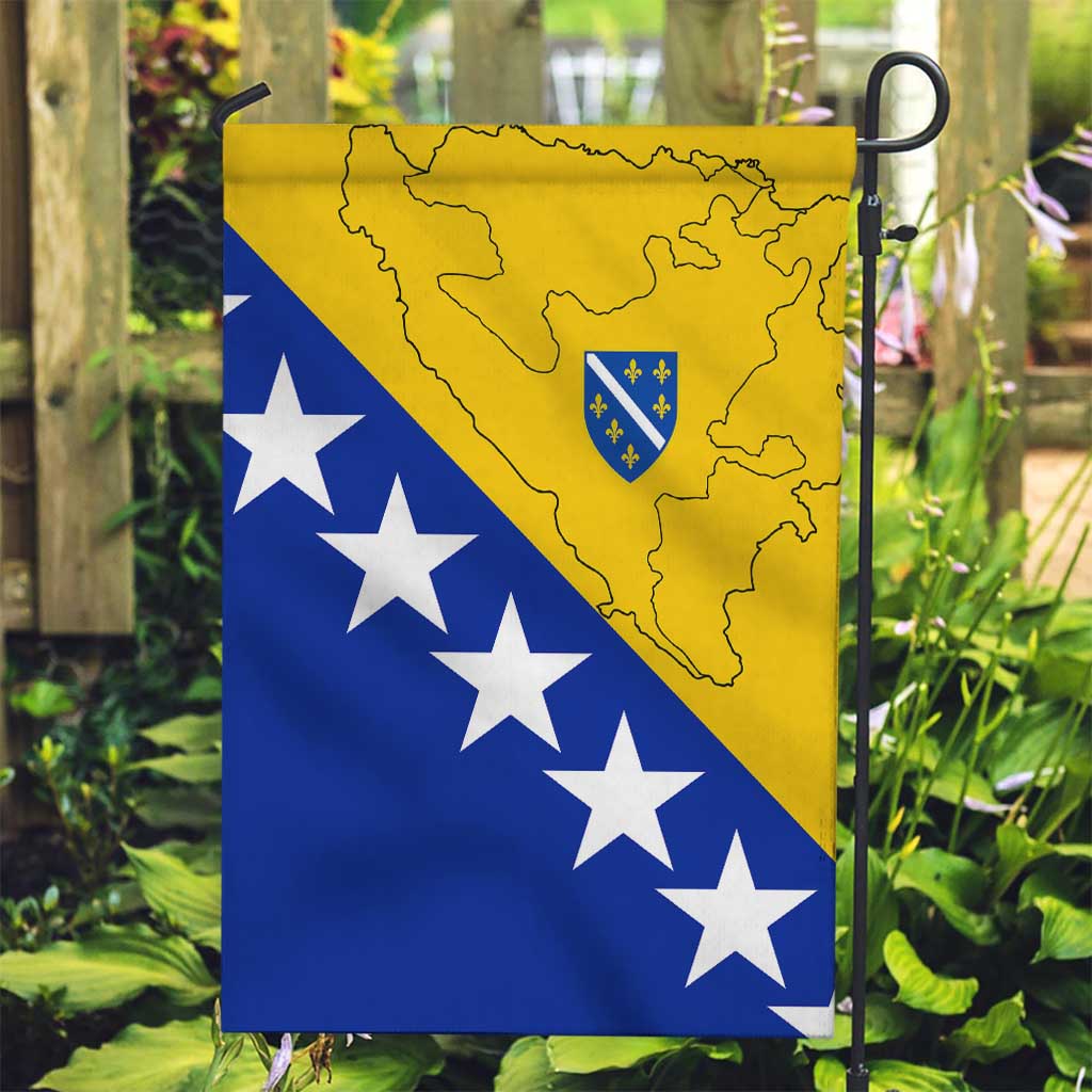 Bosnia and Herzegovina Garden Flag Flag and Coat of Arms Hoodie – Unique Combination Design