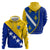 Bosnia and Herzegovina Hoodie Flag and Coat of Arms Hoodie – Unique Combination Design